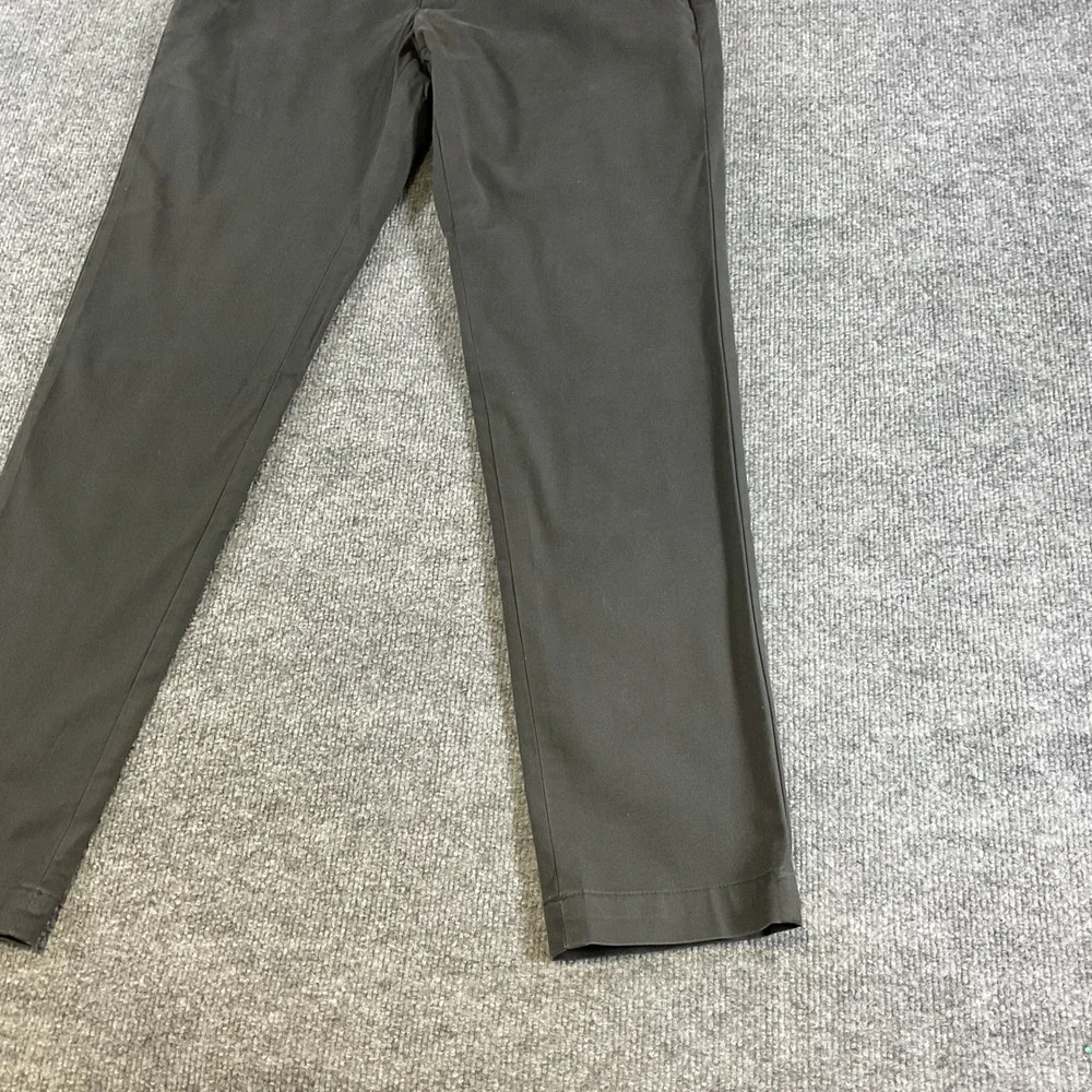 Banana Republic Mason Chino Pants 31x32 Black Stretch Casual Mens Slim Fit NEW